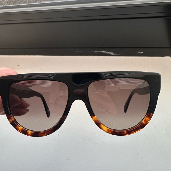 Celine Aviator Acetate Sunglasses - Picture 7 of 11